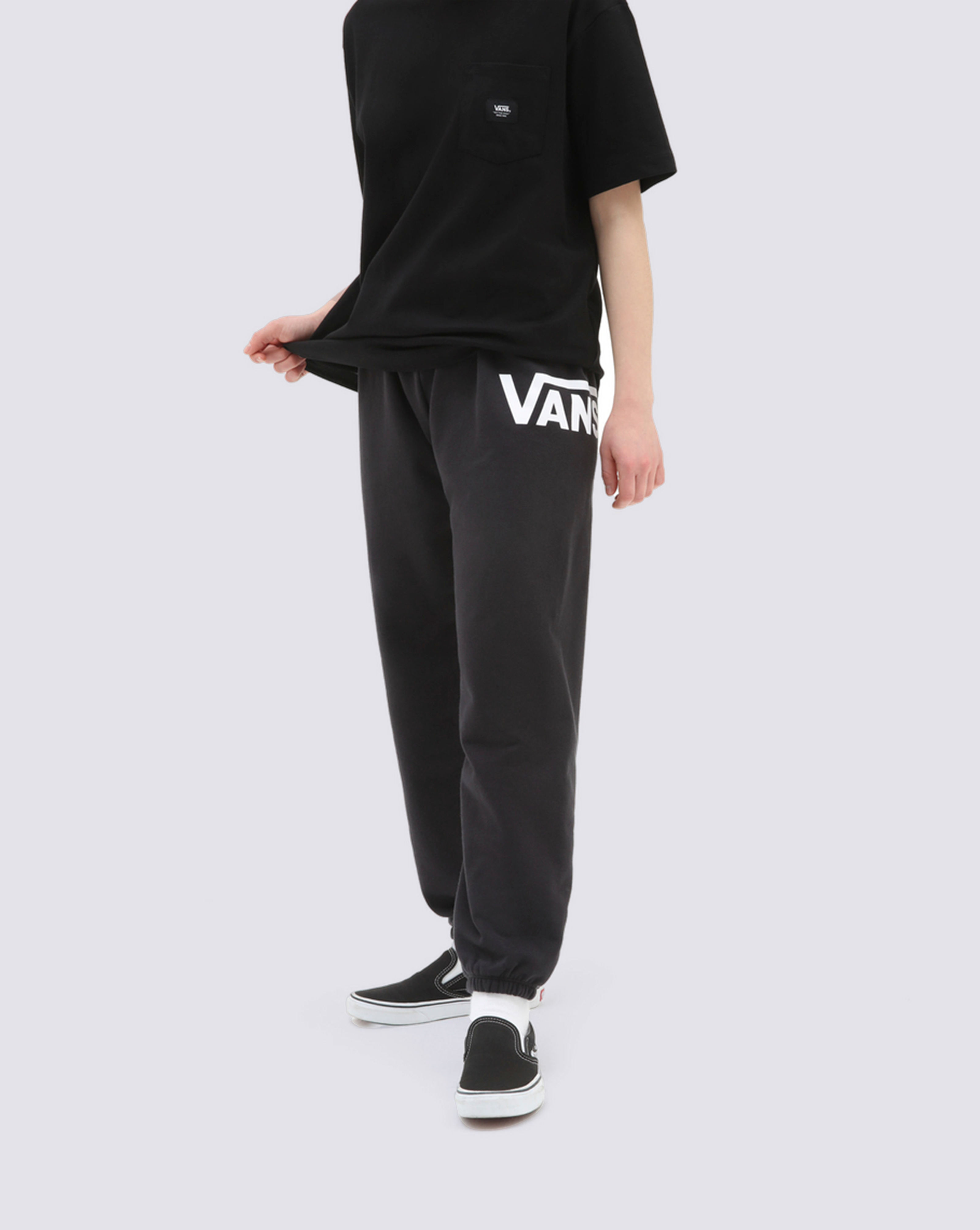 Vans black sweatpants sale